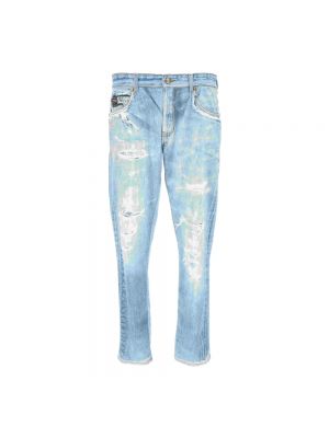Skinny jeans Versace Jeans Couture blau