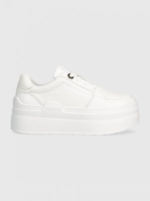 Białe sneakersy Pinko