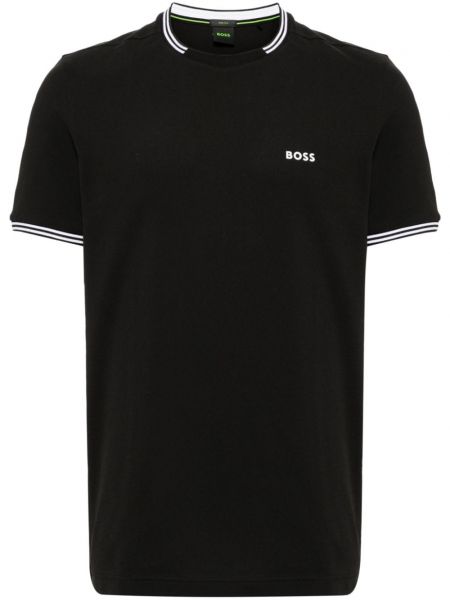 Rund hals t-shirt Boss sort