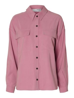 Bluza Selected Femme ružičasta