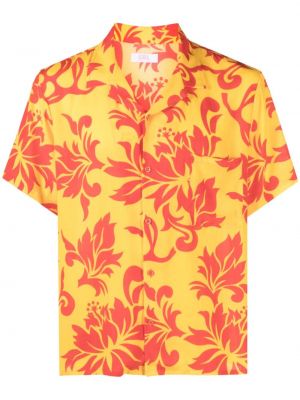 Chemise à fleurs avec manches courtes à imprimé tropical Erl