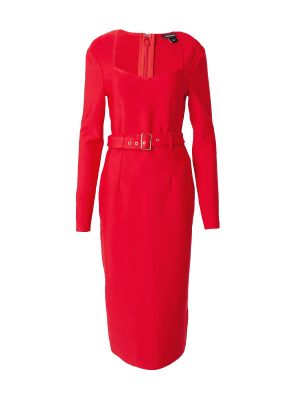 Obleka Karen Millen rdeča