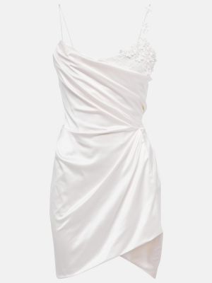 Сатиновое платье Vivienne Westwood, белое