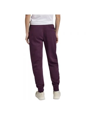Спортивные штаны со звездочками G-star фиолетовые