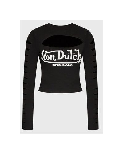 Priliehavá blúzka Von Dutch čierna