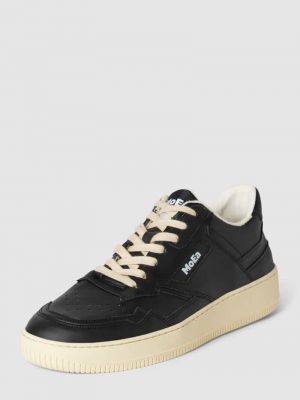 Sneakersy w jednolitym kolorze Moea czarne