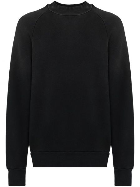 Sweatshirt aus baumwoll Les Tien schwarz