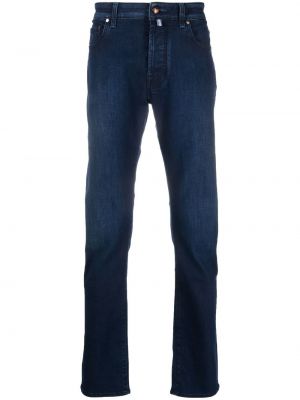 Smal skinny fit-jeans Jacob Cohën blå