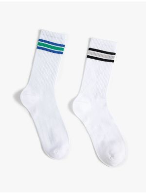 Чорапи на райета от креп Koton