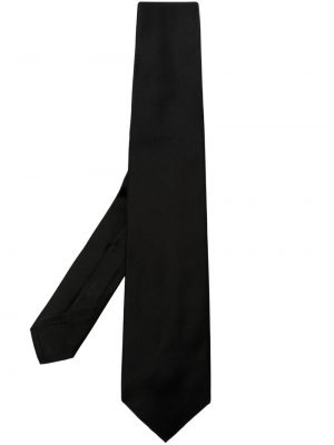 Копринена вратовръзка Barba черно