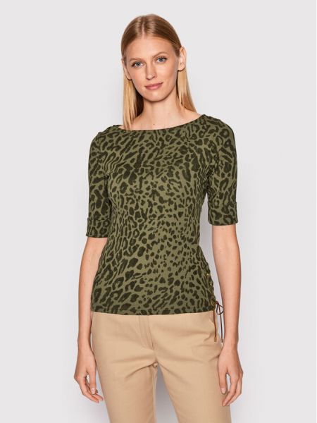 Зеленая блузка Lauren Ralph Lauren