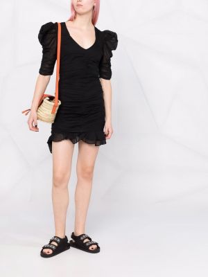 Mini šaty Isabel Marant Etoile černé