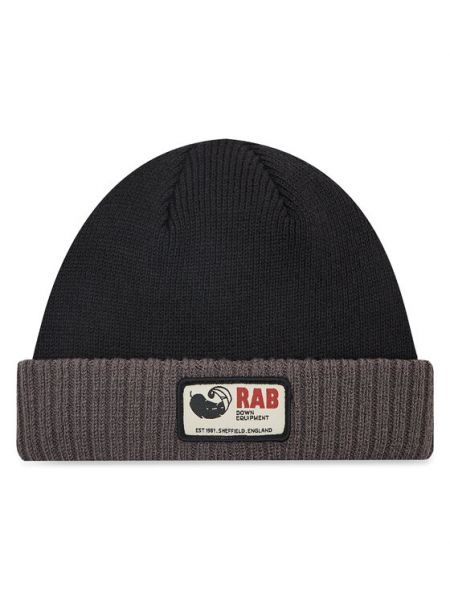 Czarna czapka Rab