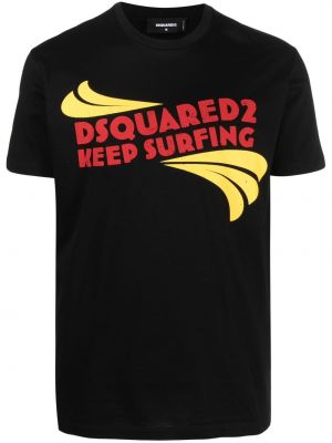 Тениска с принт Dsquared2