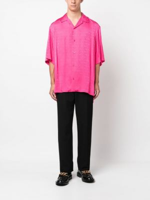 Koszula Moschino różowa