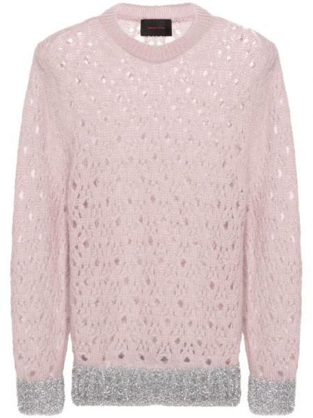 Пуловер Simone Rocha розово