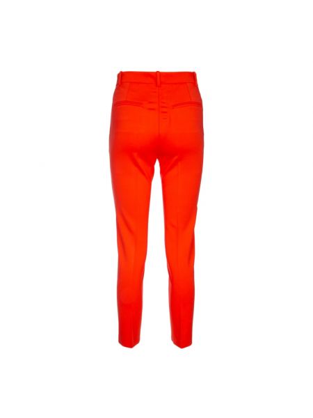 Pantalones slim fit Pinko naranja