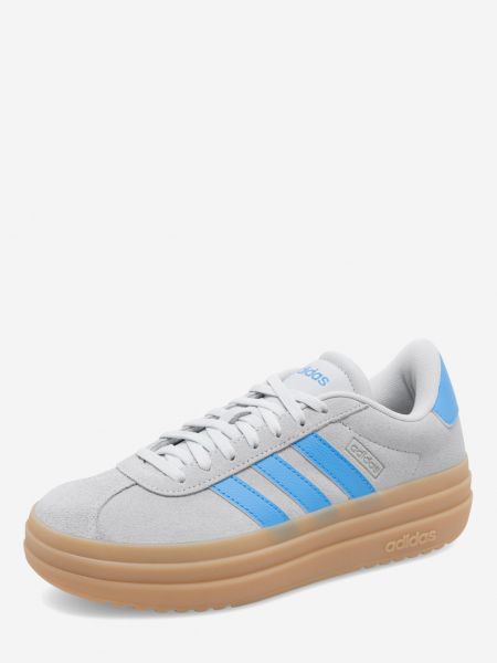 Kožené semišové tenisky Adidas modré