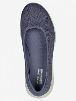 Pantofi sport slip-on slip-on Skechers albastru