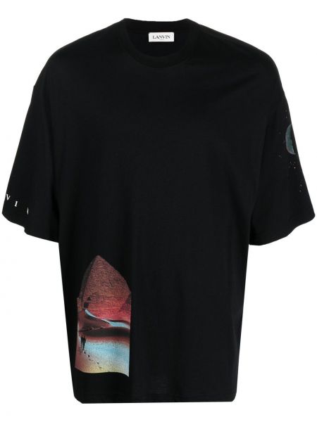 T-shirt Lanvin svart