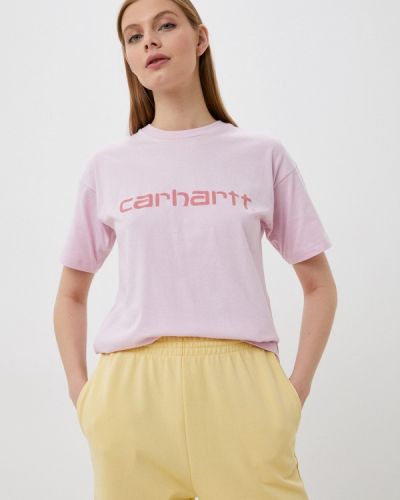 Футболка Carhartt WIP - Розовый