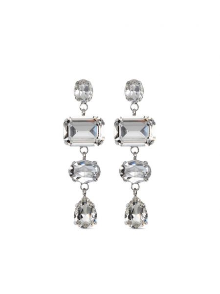 Boucles d'oreilles en argent en cristal Jennifer Behr argenté