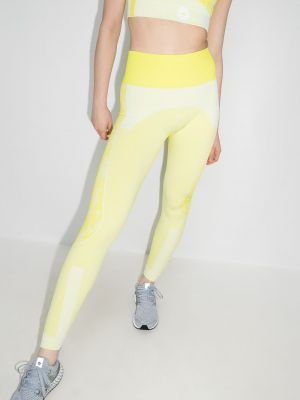 Legginsy Adidas By Stella Mccartney żółte