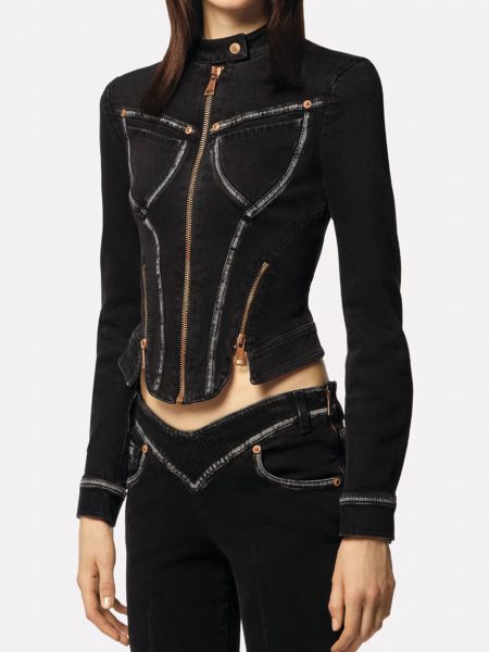 Пиджак Versace Jeans Couture черный