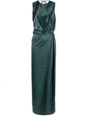 Вечерна рокля без ръкави Lanvin зелено