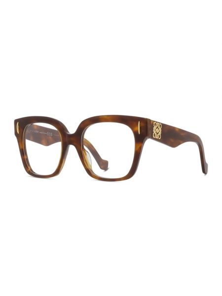 Okulary przeciwsłoneczne chunky Loewe brązowe