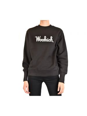 Bluza oversize Woolrich czarna