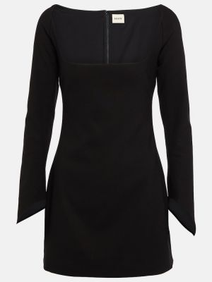 Mini robe Khaite noir