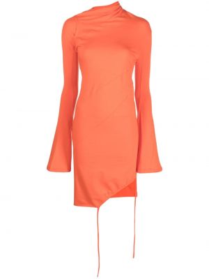 Ασύμμετρη μίντι φόρεμα Ottolinger πορτοκαλί