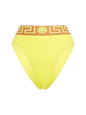 Bikiny s vysokým pasem Versace žluté