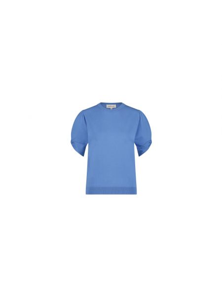 Dzianinowa koszulka Fabienne Chapot niebieska