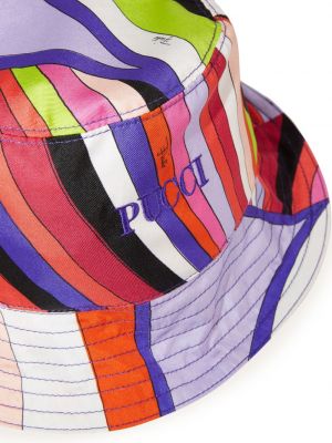 Abstrakter mütze mit print Pucci pink
