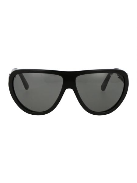 Gafas de sol elegantes Moncler negro