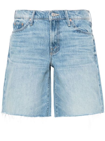 Denimshorts Mother blå