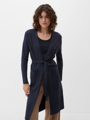 Manteau en tricot S.oliver bleu