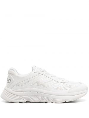 Sneakers από διχτυωτό Kenzo λευκό