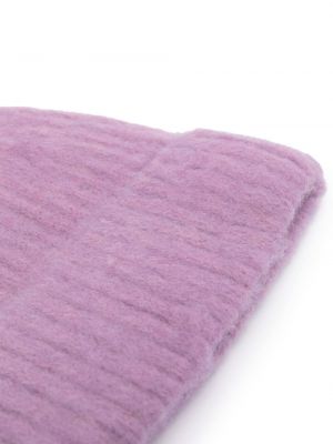 Bonnet en laine Aspesi violet