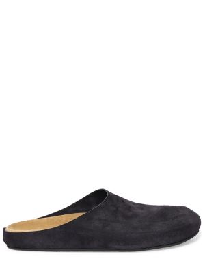 Papuci tip mules The Row negru