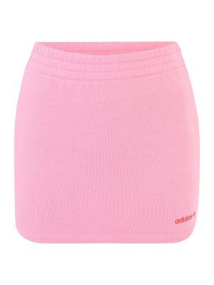 Φούστα mini Adidas Originals ροζ