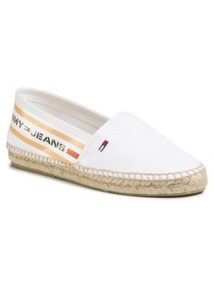 Espadrile chunky Tommy Jeans alb