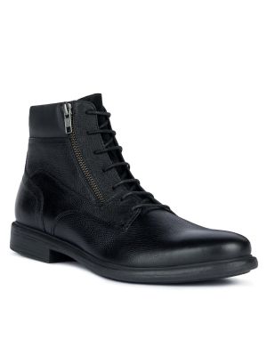 Kotníkové boty Geox černé