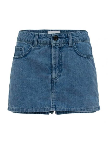Spódnica jeansowa Mvp Wardrobe niebieska