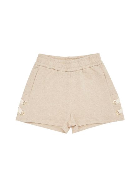 Shorts for jenter Chloe beige