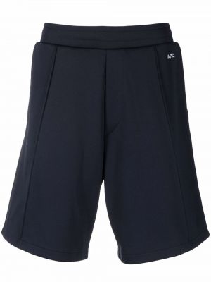 Brodert bermudashorts A.p.c. blå