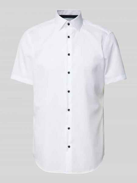 Koszula w jednolitym kolorze Christian Berg Men biała