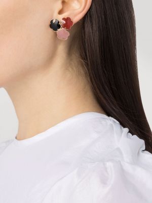 Boucles d'oreilles à boucle en or rose Pasquale Bruni
